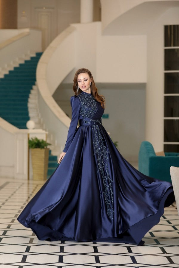 Bahar Modest Evening Dress