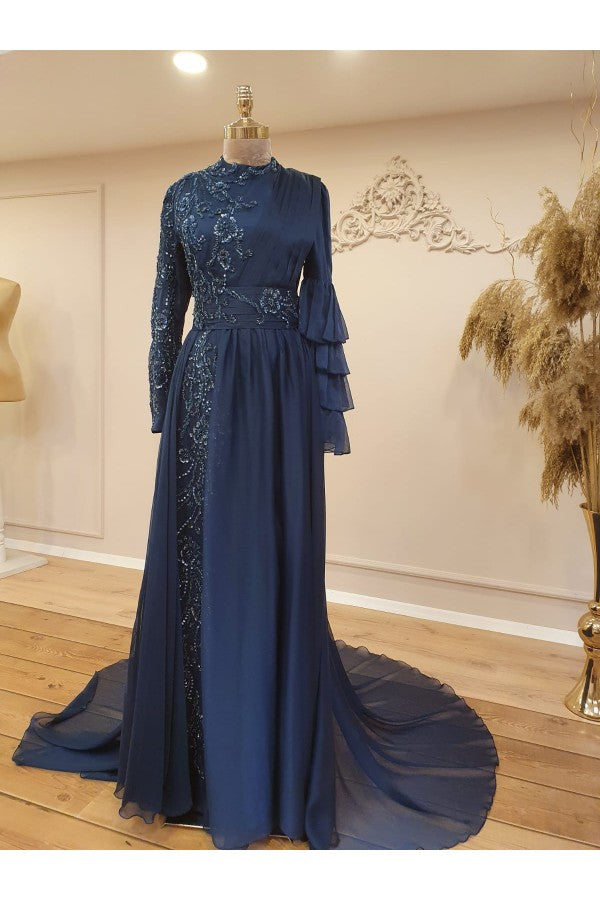 Cemre Modest Evening Dress