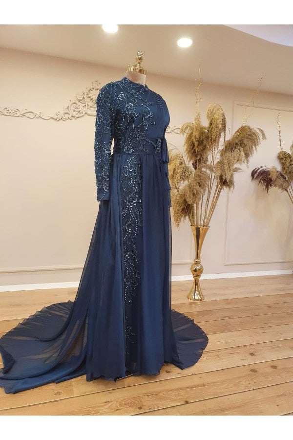 Cemre Modest Evening Dress