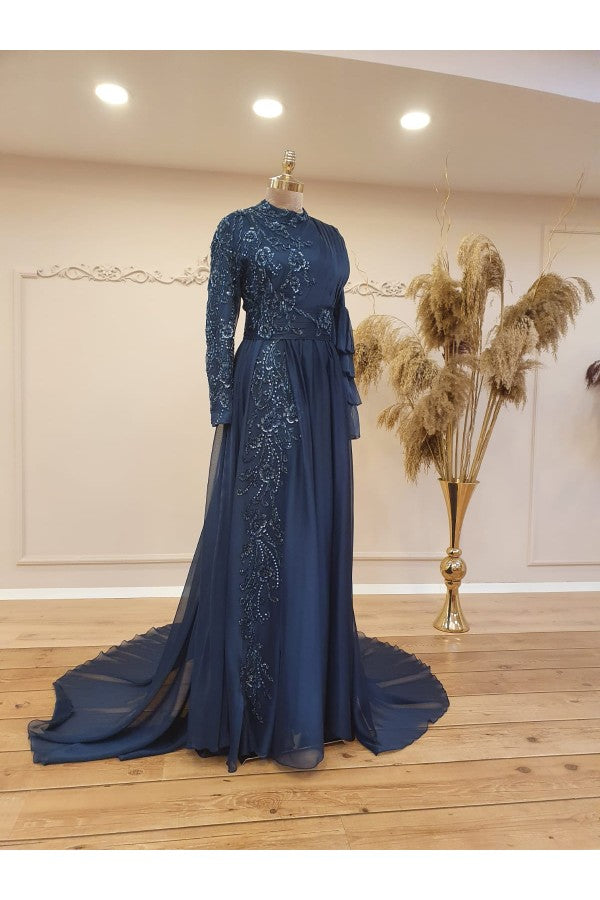 Cemre Modest Evening Dress