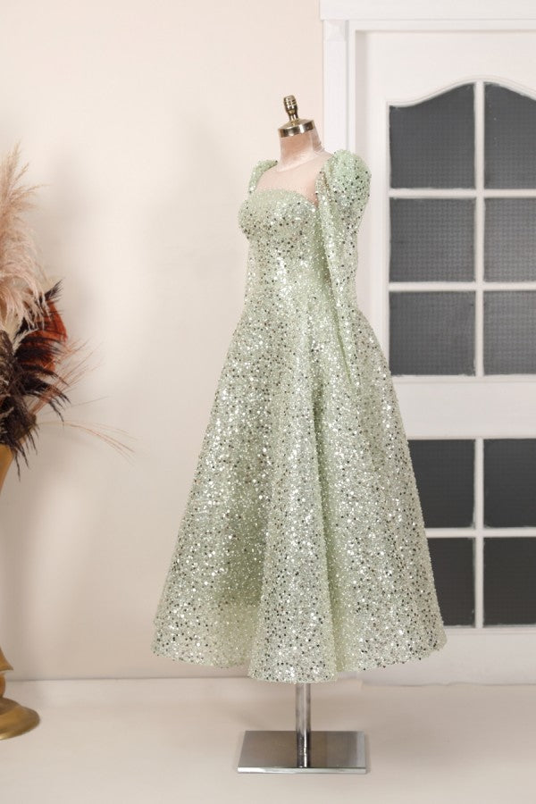 Diamond Modest Evening Dress