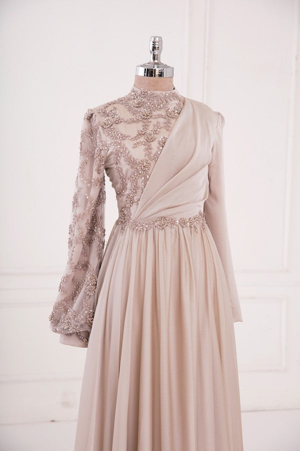 Dilruba Modest Evening Dress