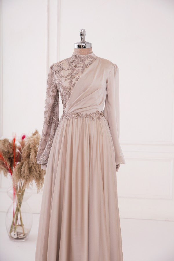 Dilruba Modest Evening Dress