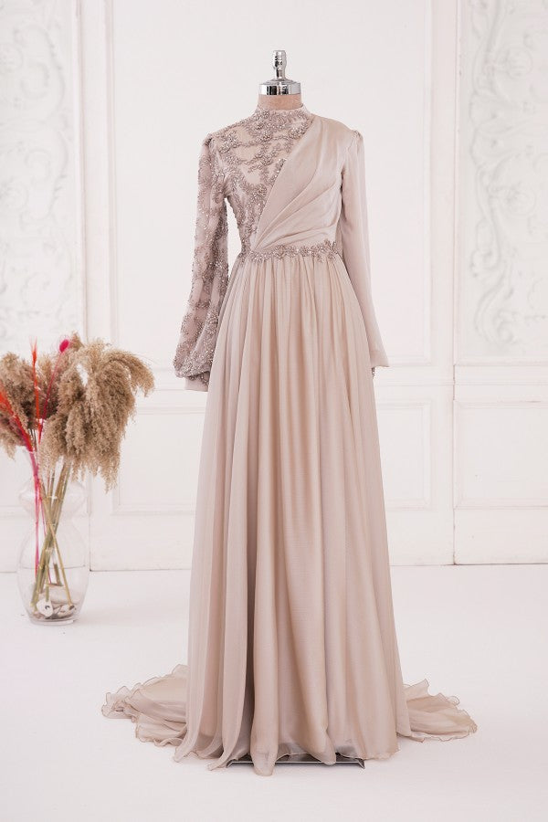 Dilruba Modest Evening Dress