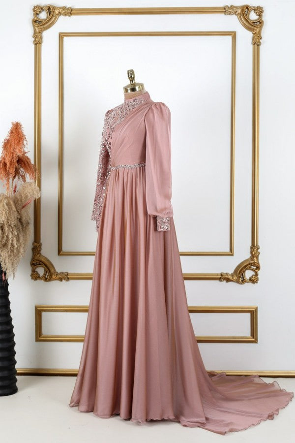 Dilruba Modest Evening Dress