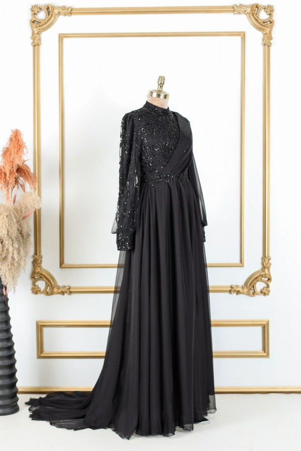 Dilruba  Modest Evening Dress