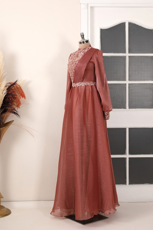 Ela Modest Evening Dress