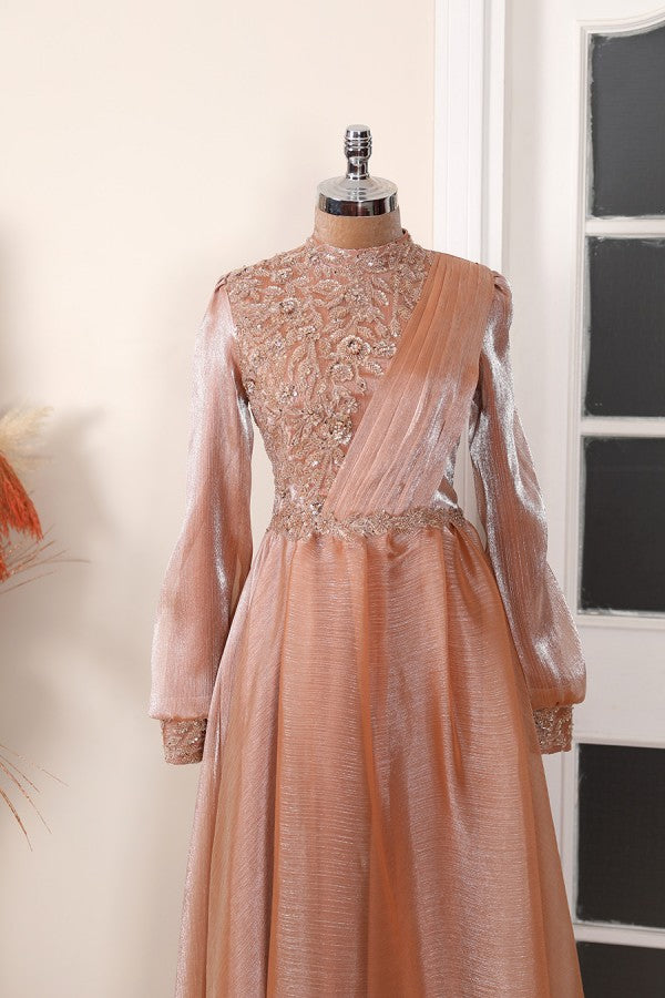 Ela Modest Evening Dress