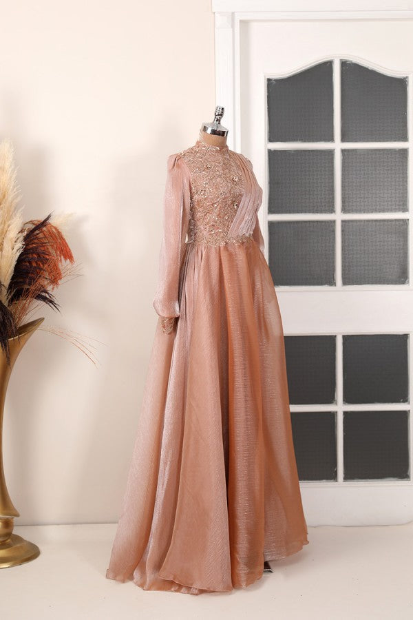 Ela Modest Evening Dress