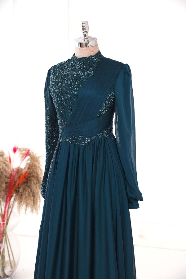 Meltem Modest Evening Dress