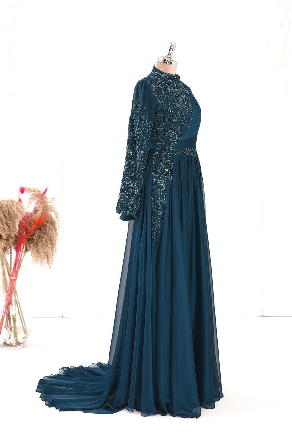 Meltem Modest Evening Dress