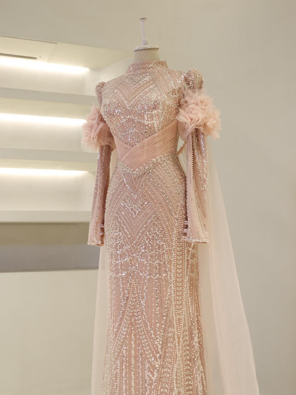 Couture Hafsa Modest Evening Dress