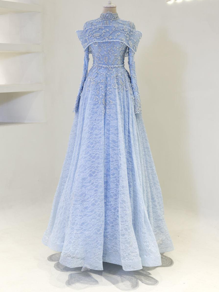 Couture Baitul Modest Evening Dress