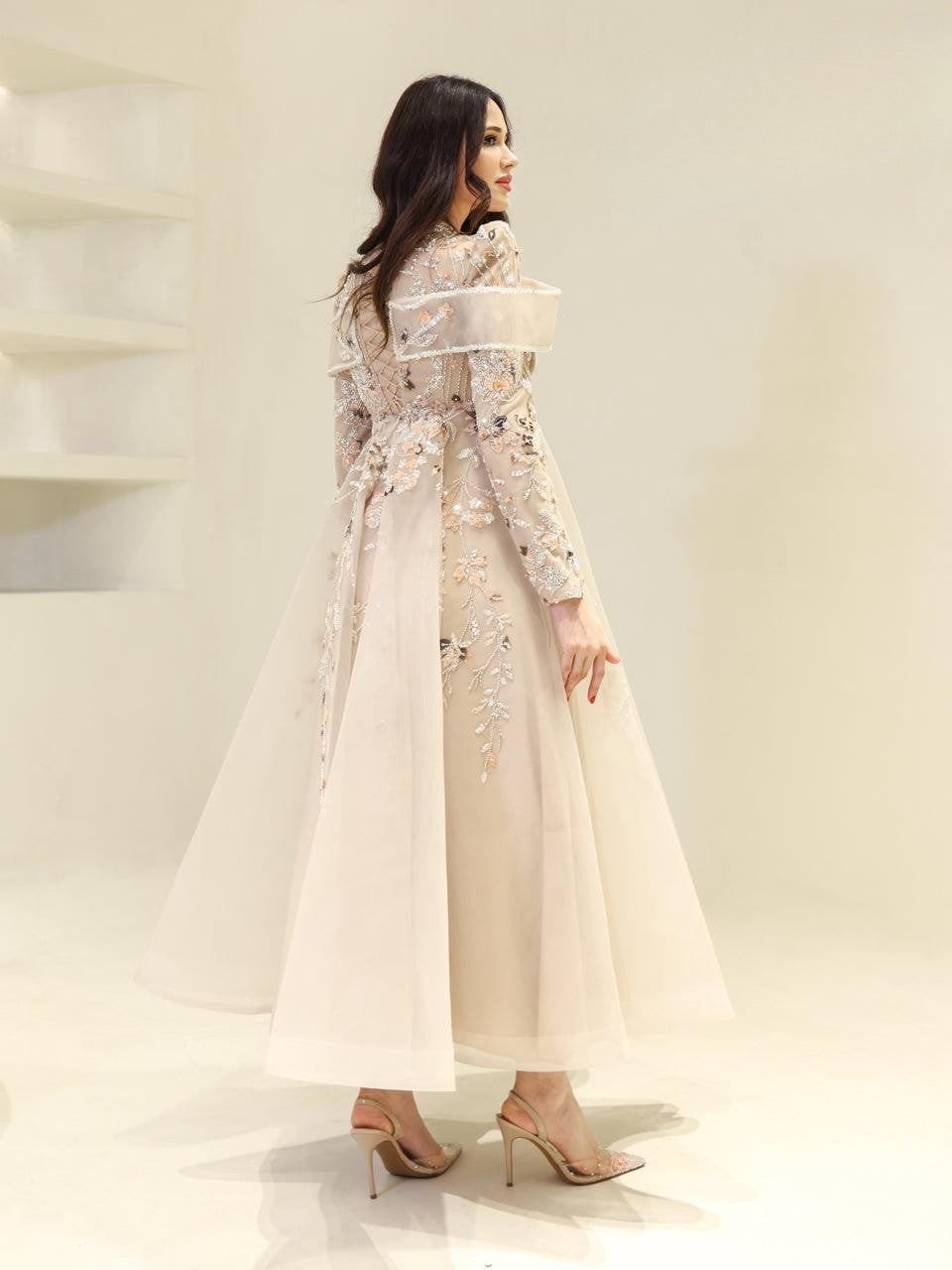 Couture Balanci Modest Evening Dress