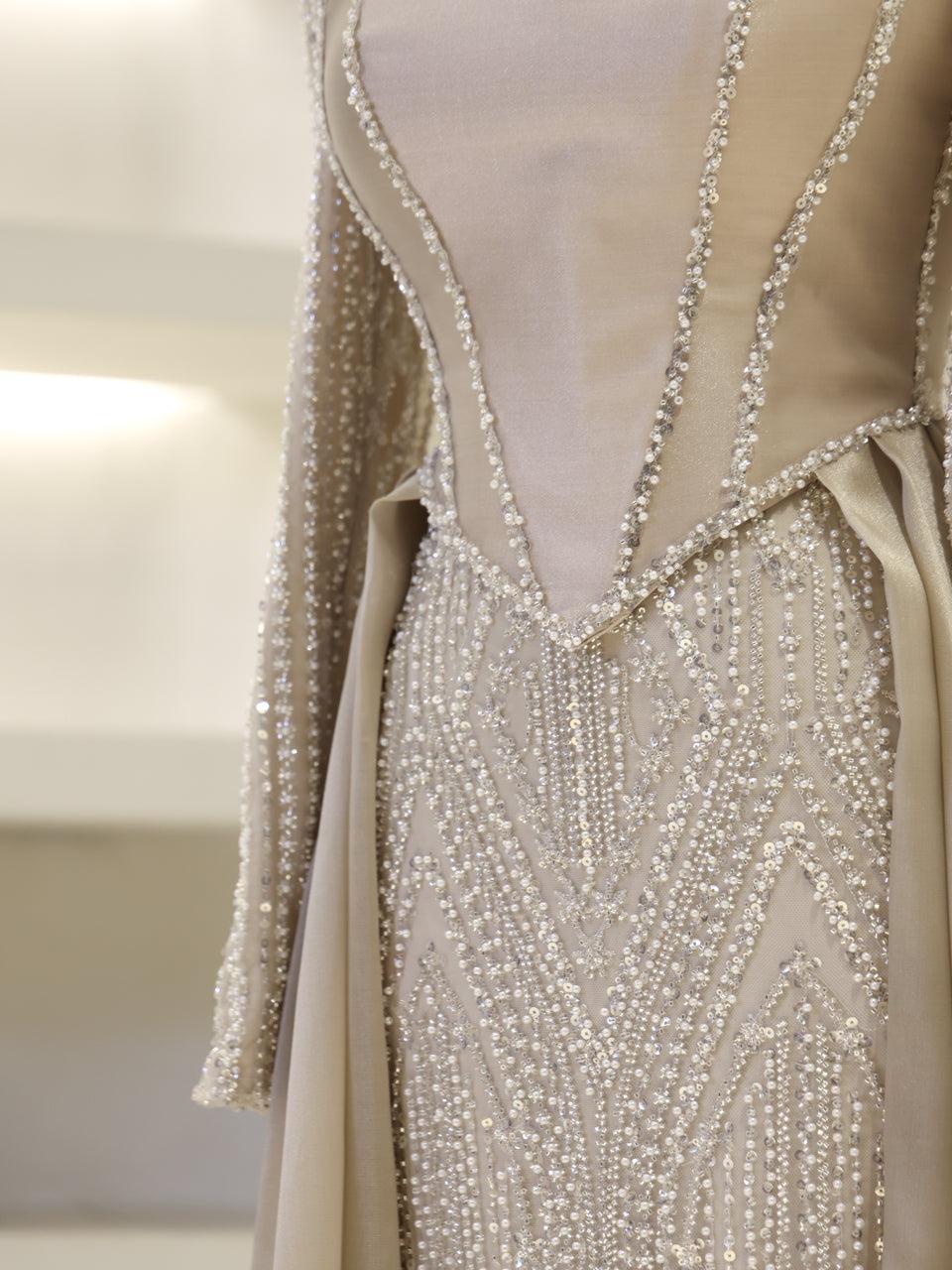 Couture Walsa Modest Evening Dress