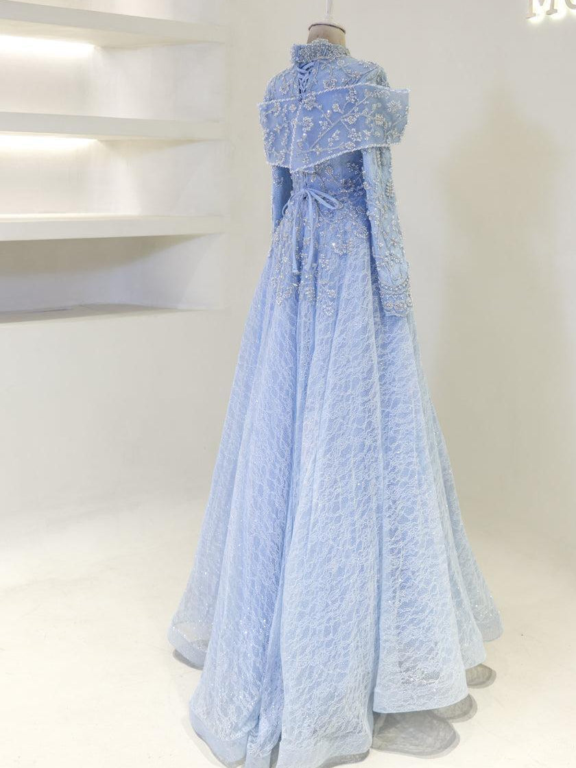 Couture Baitul Modest Evening Dress