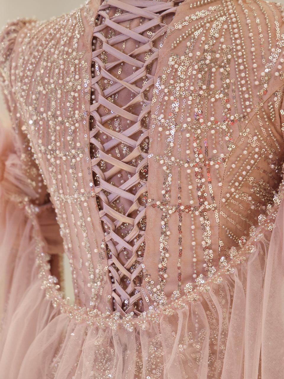 Couture Hafsa Modest Evening Dress