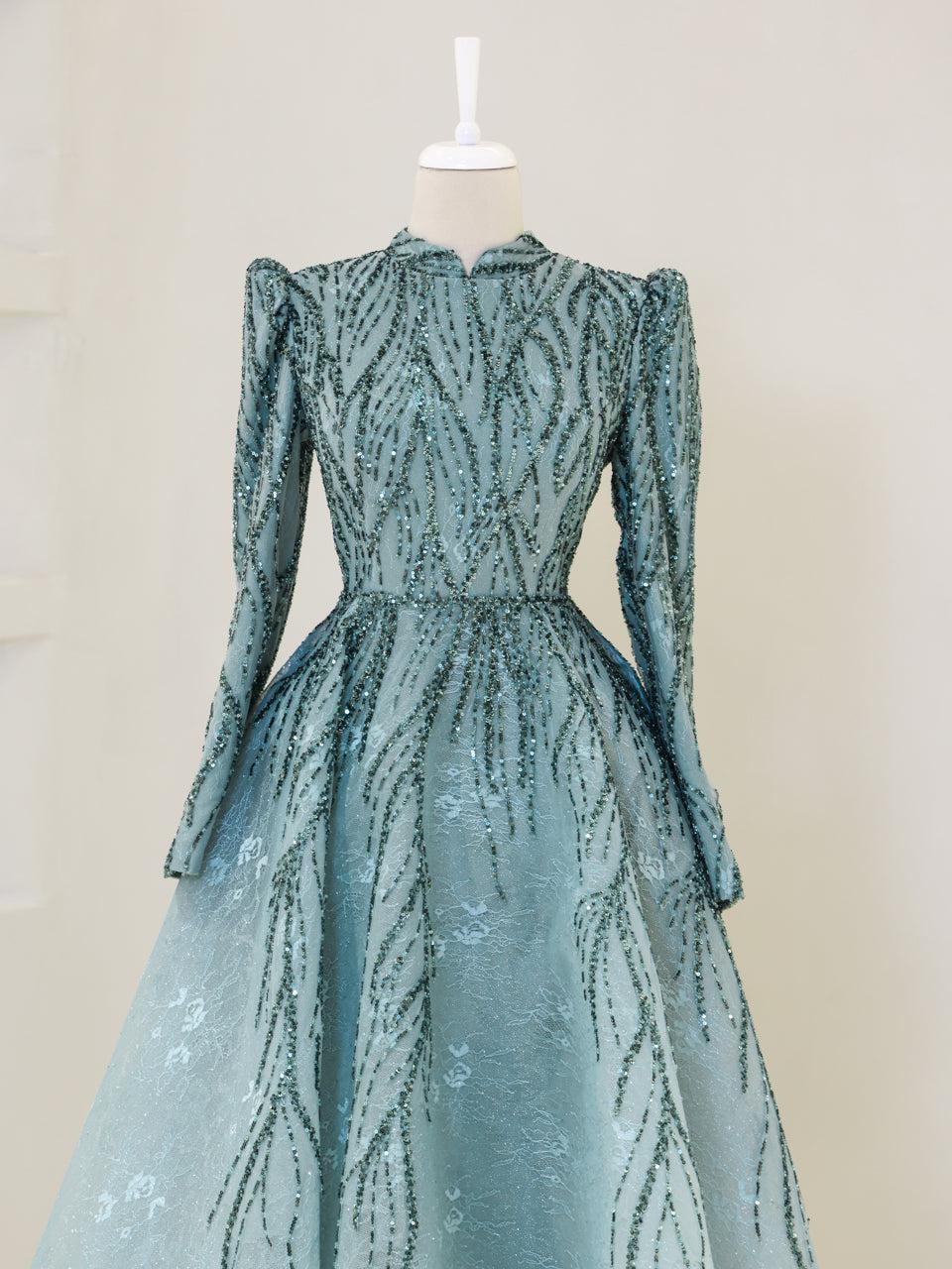 Couture Tania Modest Evening Dress