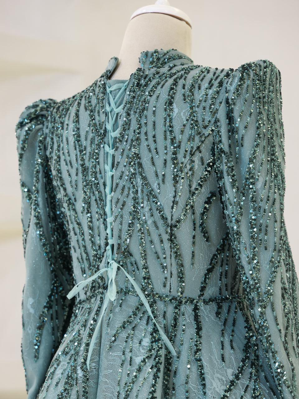 Couture Tania Modest Evening Dress