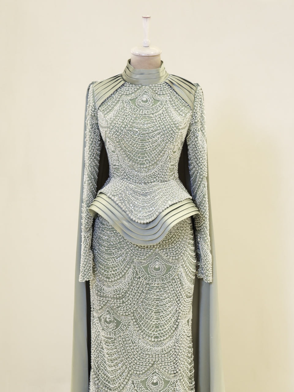 Couture Minal Modest Evening Dress