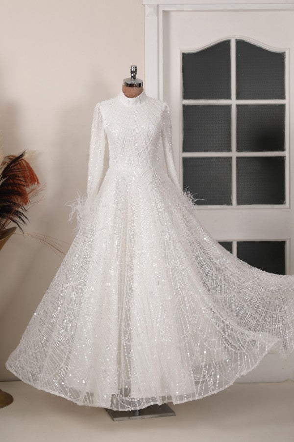 Rosalin Modest Evening Dress