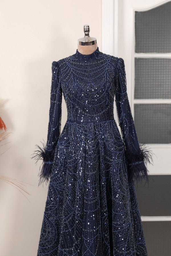 Rosalin Modest Evening Dress