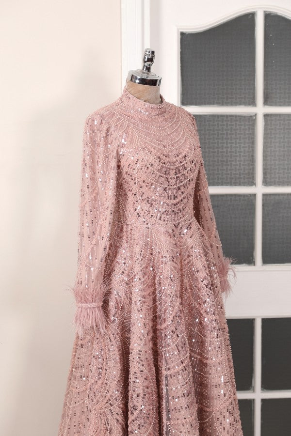 Rosalin Modest Evening Dress