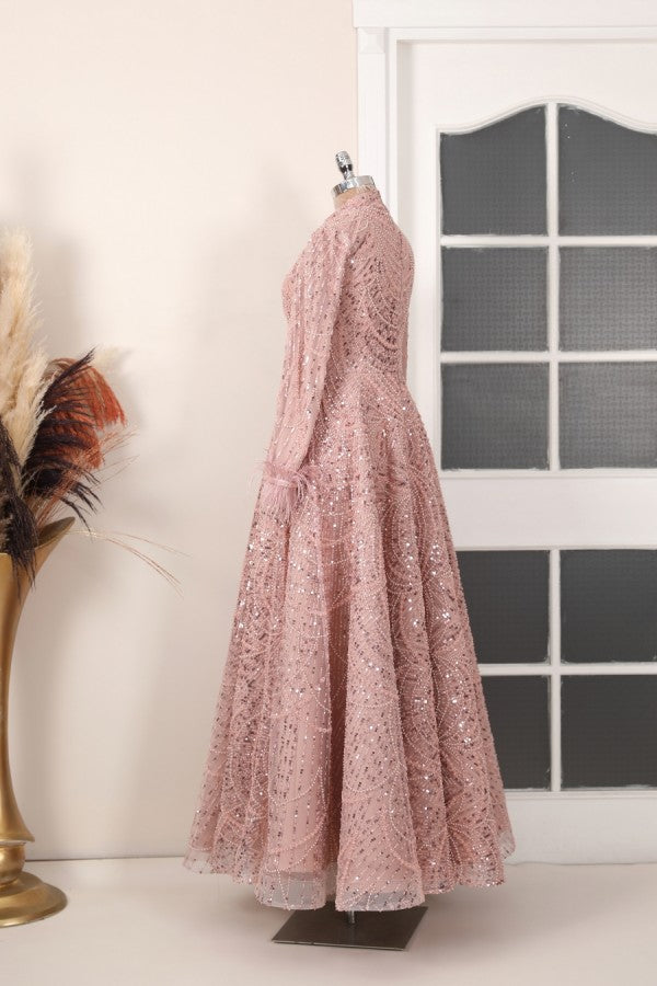 Rosalin Modest Evening Dress