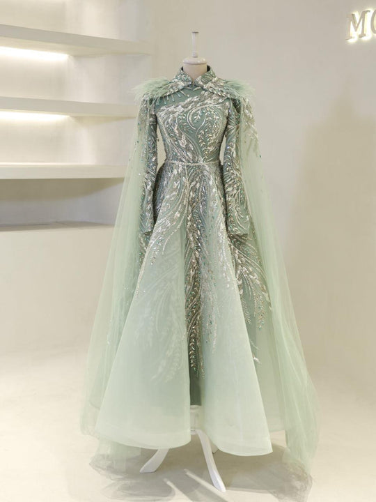 Jelina Modest Evening Dress