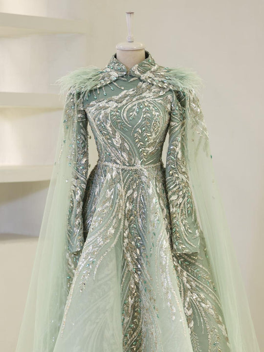 Jelina Modest Evening Dress