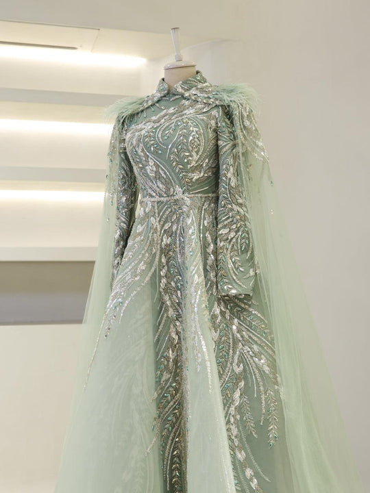 Jelina Modest Evening Dress