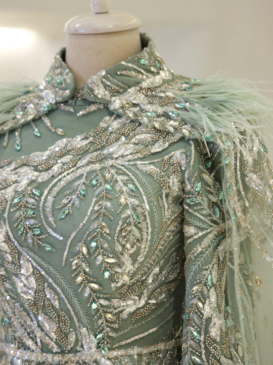 Jelina Modest Evening Dress