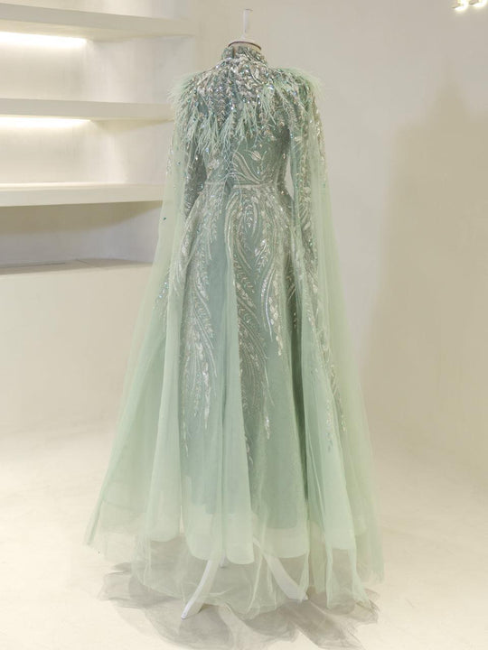 Jelina Modest Evening Dress