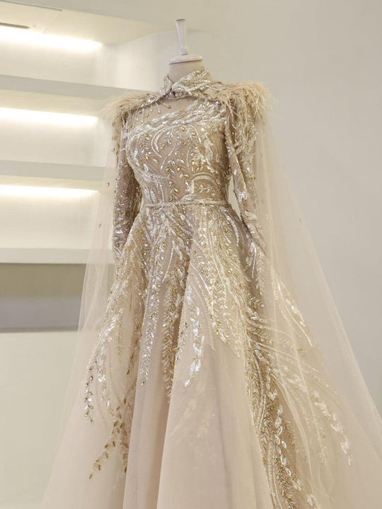 Jelina Modest Evening Dress