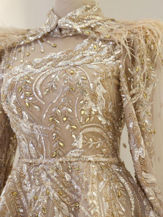 Jelina Modest Evening Dress