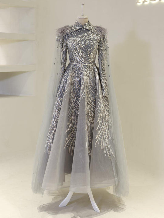 Jelina Modest Evening Dress