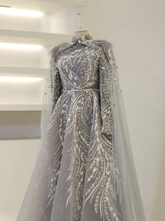 Jelina Modest Evening Dress