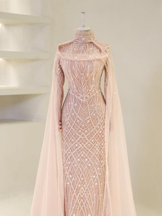 Couture Elsa Tesettür Modest Evening Dress