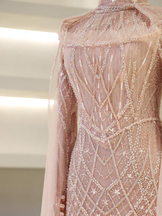 Couture Elsa Tesettür Modest Evening Dress