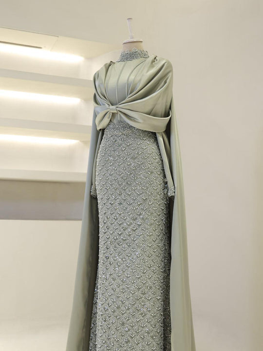 Couture Azeline Tesettür Modest Evening Dress