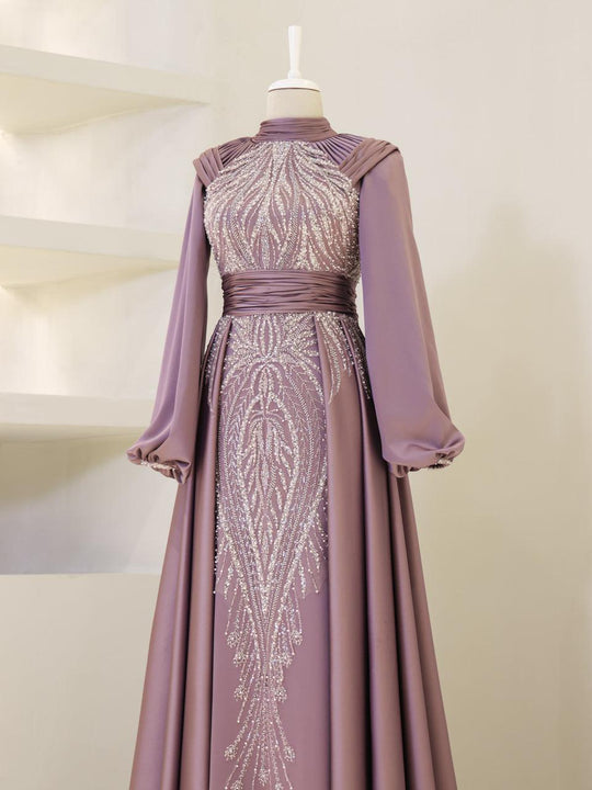 Couture Berra Modest Evening Dress