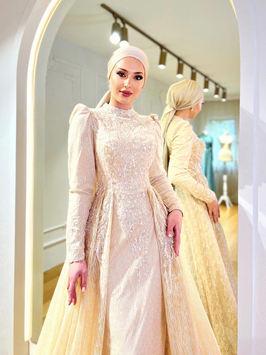 Couture Fabya Modest Evening Dress