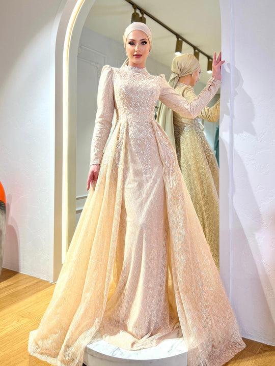 Couture Fabya Modest Evening Dress