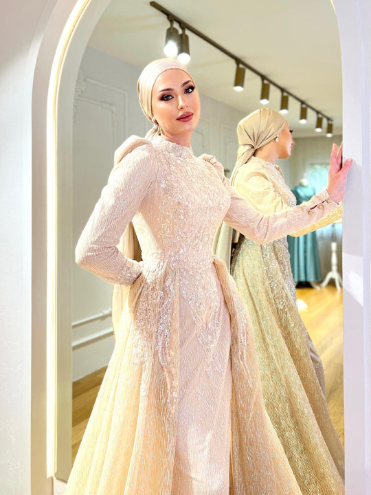 Couture Fabya Modest Evening Dress