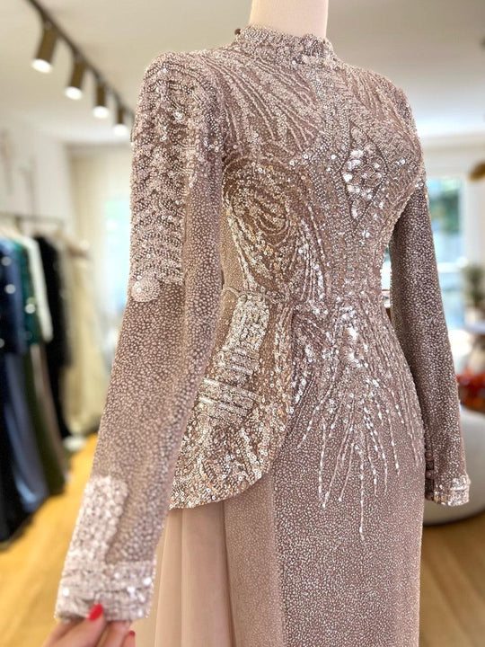 Couture Harzem Tesettür Modest Evening Dress