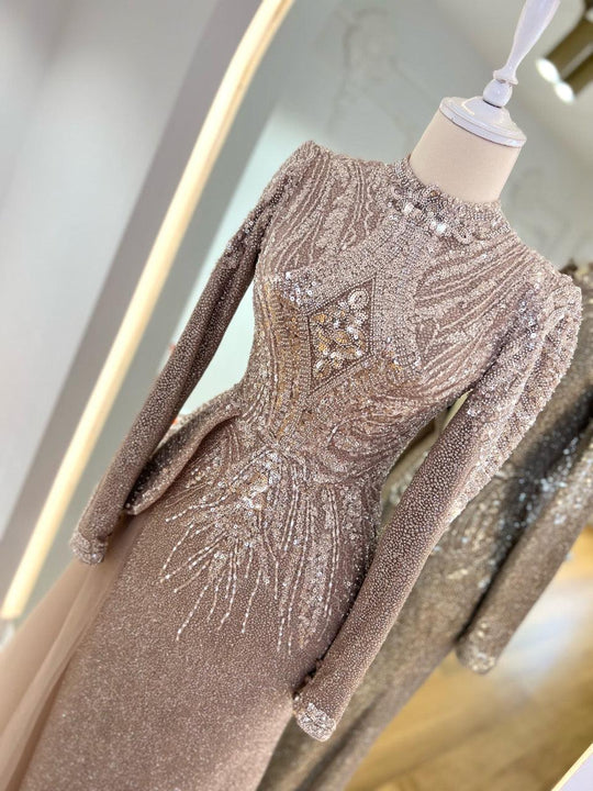 Couture Harzem Tesettür Modest Evening Dress
