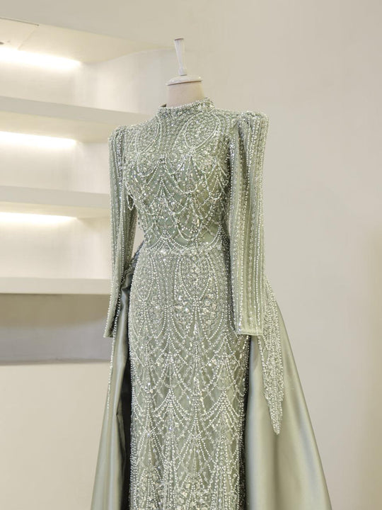 Couture Hanah Modest Evening Dress Merhaba Boutique Couture Hanah Modest Evening Dress Merhaba Boutique