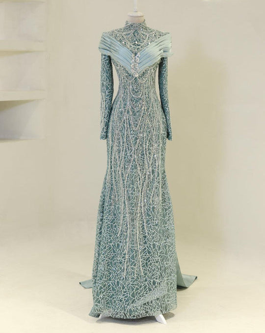 Couture Marwa Modest Evening Dress