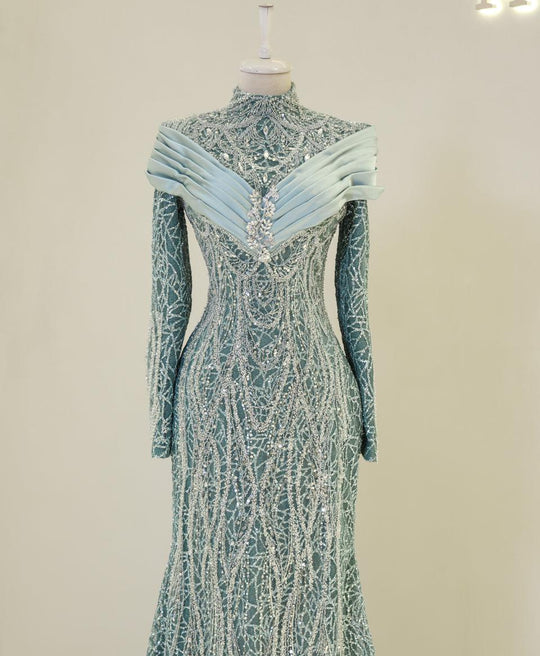 Couture Marwa Modest Evening Dress
