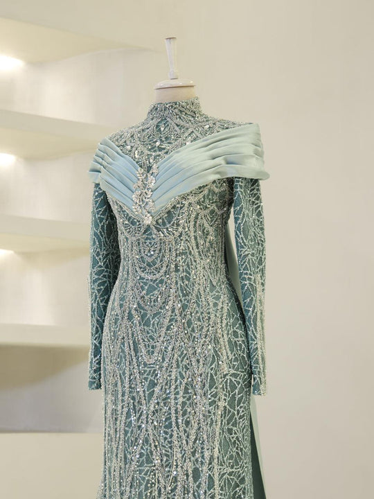 Couture Marwa Modest Evening Dress